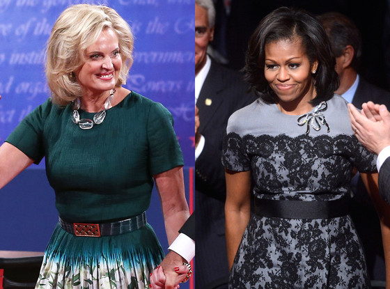 Ann Romney, Michelle Obama Ann Romney, Michelle Obama